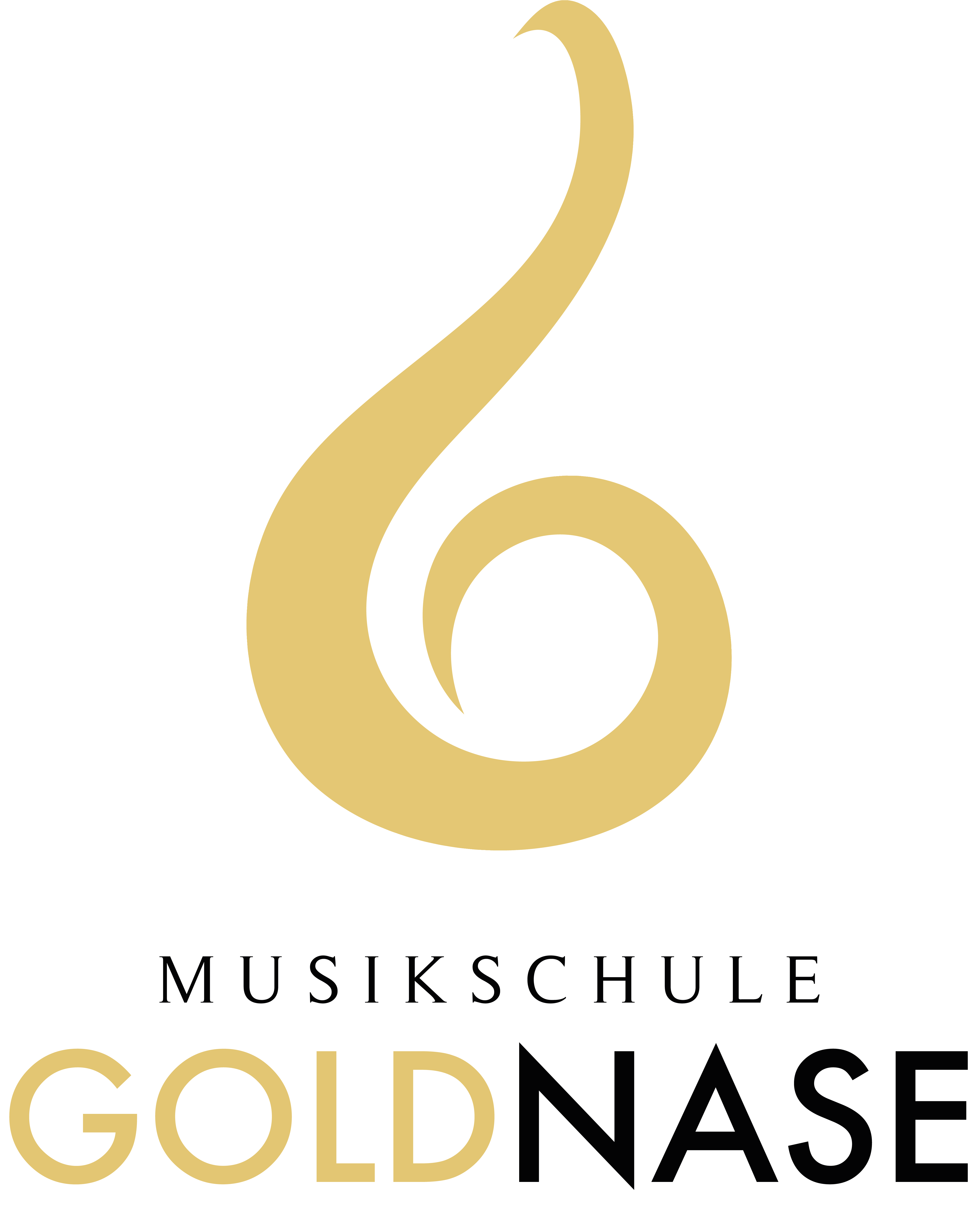 Logo der Musikschule Goldnase